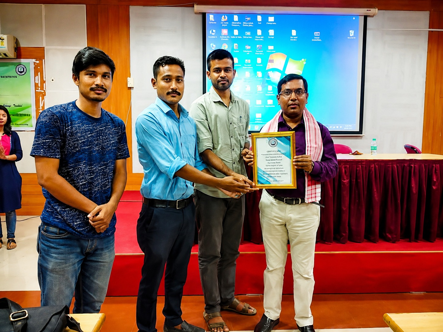 Felicitation ceremony